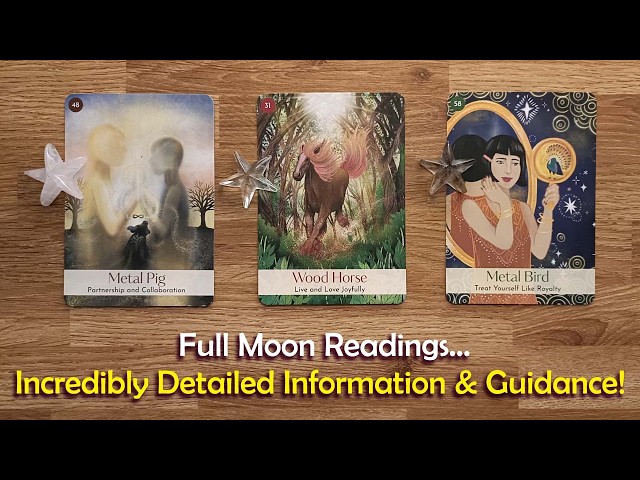 Full Moon Guidance & Illumination 👉🏼📩🌔🌓🌕🌗🌖 Detailed Guidance!