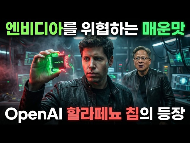 챗GPT가 직접 만든 반도체?! 오픈AI 9개월 만에 터뜨린 역대급 비밀 🌶️#오픈AI #챗GPT #할라페뇨