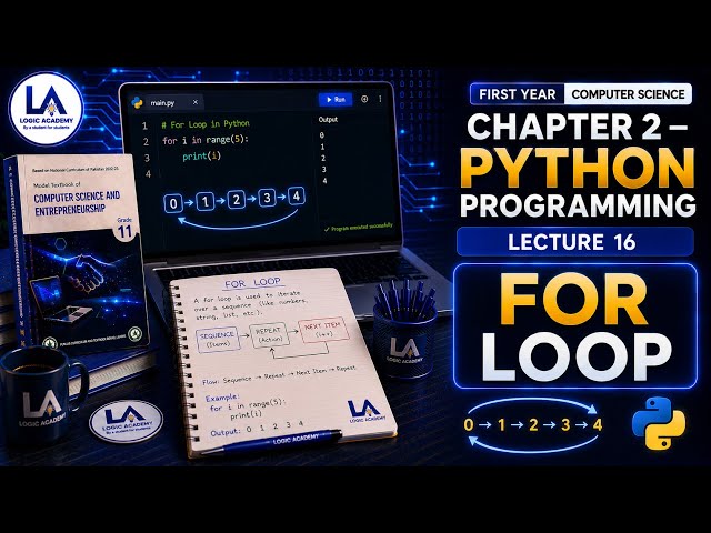 For loop | Comp 11 | Chp 2 | LA 🤍💙