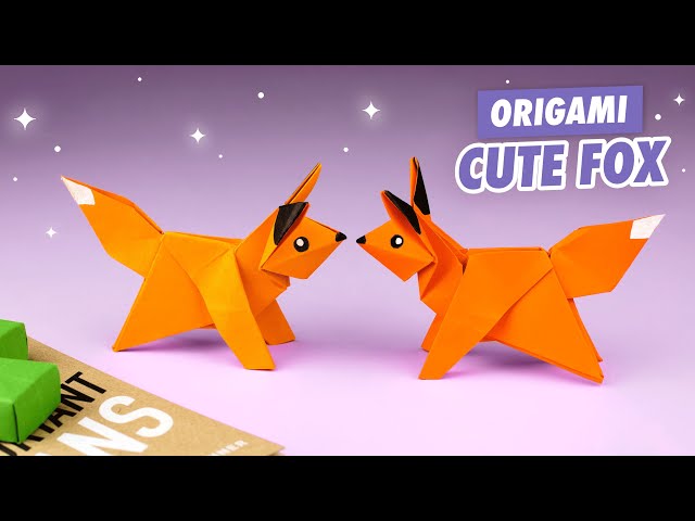 Origami Paper Fox | How to make paper fox