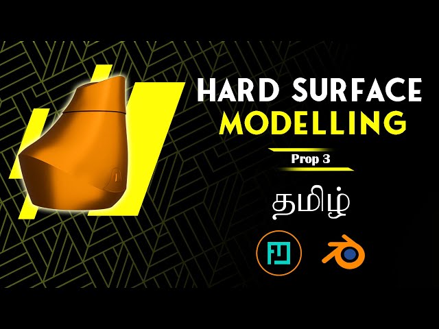 Blender Modeling Tamil  Prop 3  |#friendlymentor | #blendertamil