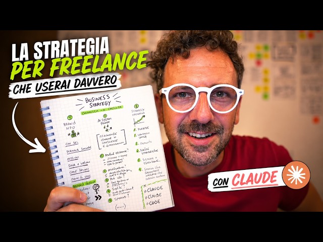 Crea la tua strategia da FREELANCE in 30 min (con Claude)