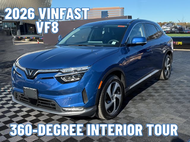 Inside the VINFAST VF8  - VR / 360° Interactive View!