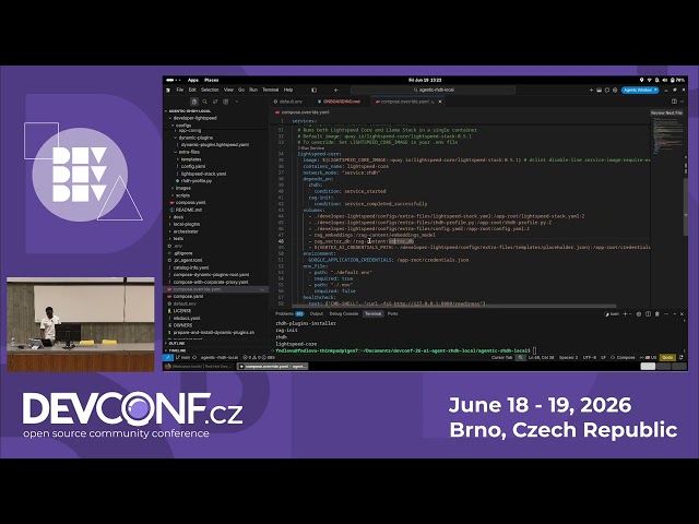 RHDH Local as an AI Agent: Zero-Config Platform Setup - DevConf.CZ 2026