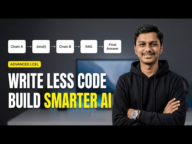 Write Less Code, Build Better AI 🚀 Advanced LCEL | Tamil 🇮🇳
