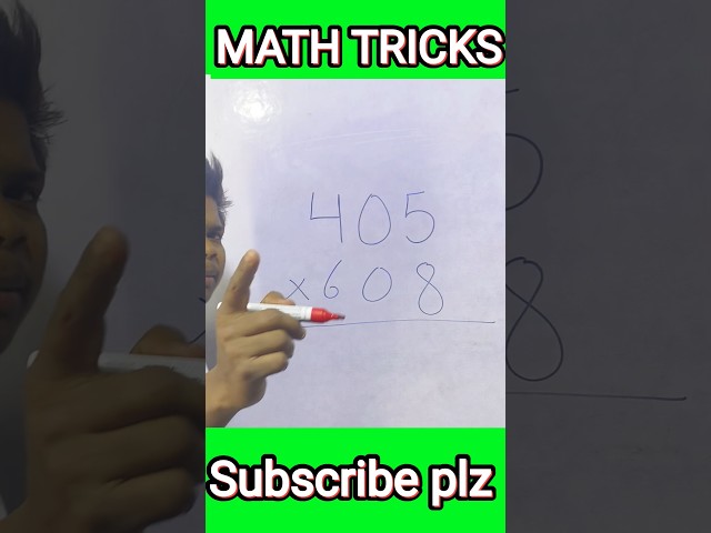 Math viral trick #maths #shorts #mathtricks #education #educationalmath