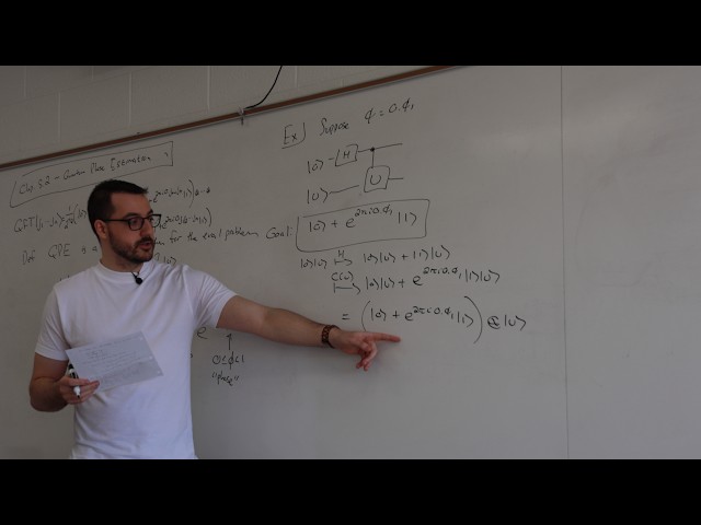 Quantum phase estimation | Quantum computing 128
