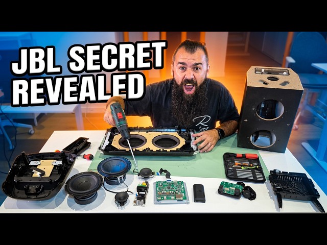 What's INSIDE JBL Partybox120?