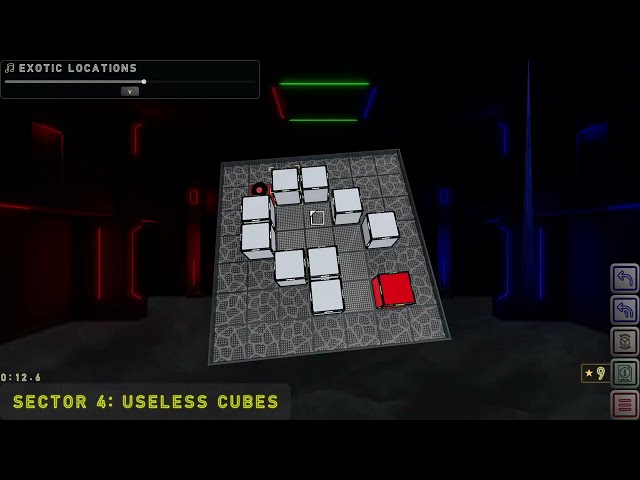 Cubic Color Confusion Demo - i decided to play puzzle games but universe interfered and saved me 1/2
