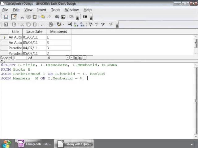 Create simple queries in SQL View II - Hindi