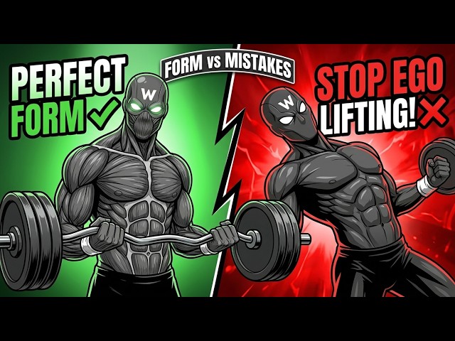 Stop Ego Lifting! Perfect Form vs Cheating Mistakes