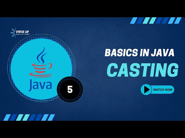 Casting In Java