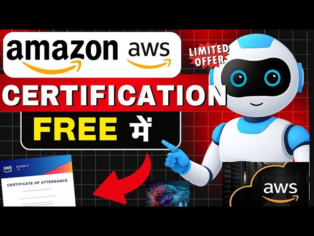 Amazon AWS 1-Day free Course ||Free Certificate and Training ||Learn from AWS Experts ||Amazon #aws