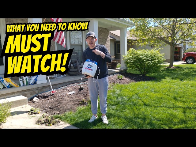 Easy Solution to get rid of Weeds in your Lawn! Love the Pump N Go!