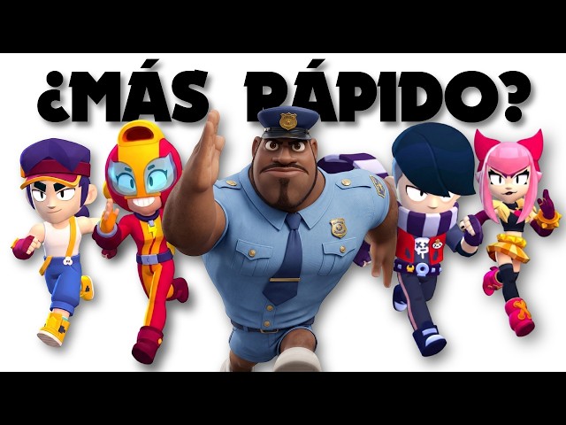 Which is the FASTEST Brawler in ALL of Brawl Stars?