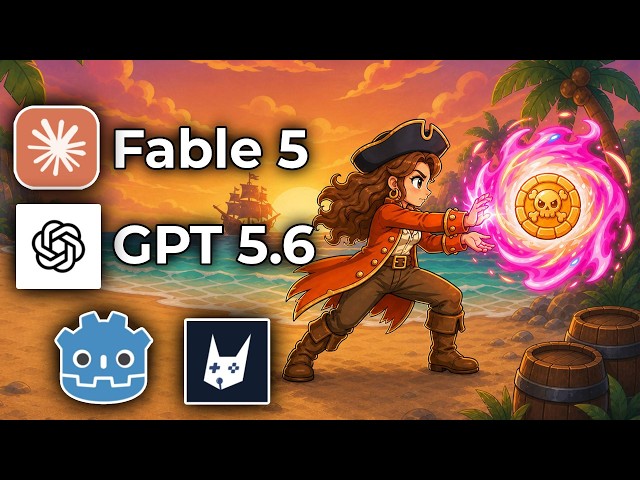 GPT 5.6 and Claude Fable 5 Finished My OUTSTANDING Godot Game (Makko)