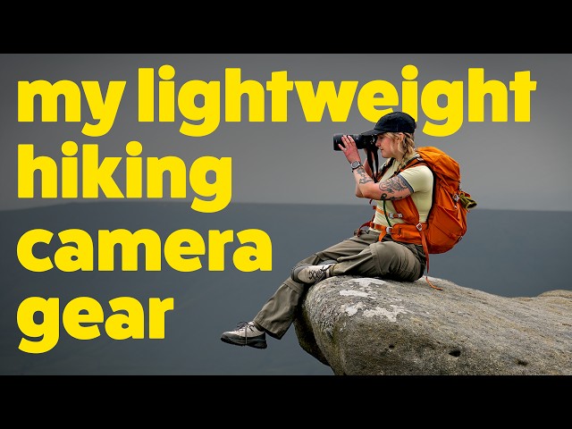 The photography gear I actually take hiking (not sponsored)