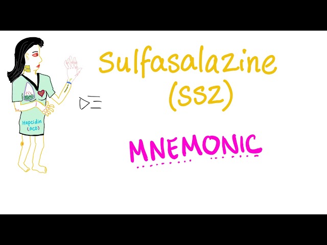Sulfasalazine (SSZ) - Mnemonic - Chemotherapy- sulfa drug