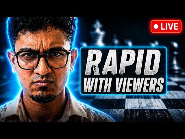 Rapid With Viewers | Live Chess.com Stream
