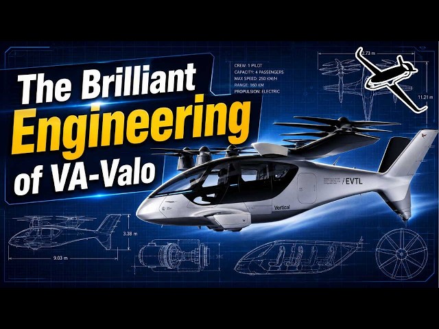 Why Vertical Aerospace Valo is the best Air Taxi design so far