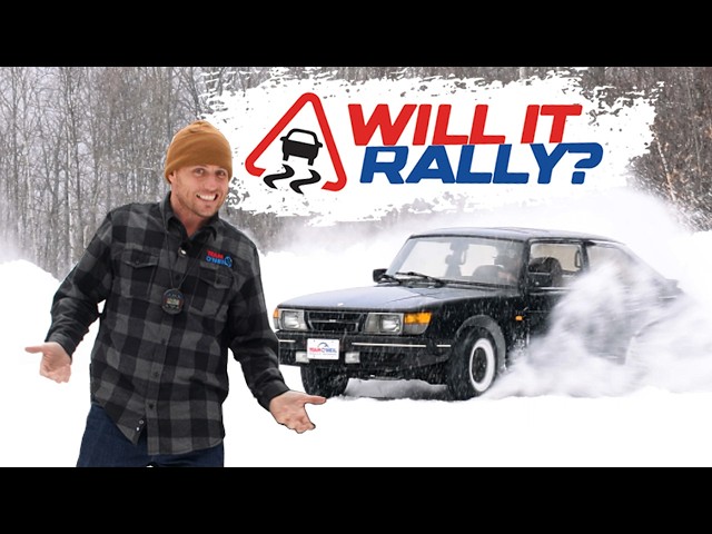 Can This $700 SAAB 900 Turbo Survive Our Rally Course?