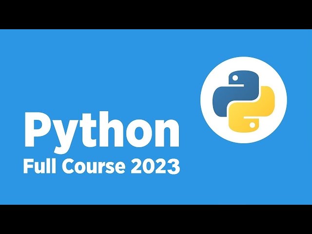 *New* Python Full Course for Beginners - Complete Python Course 2023
