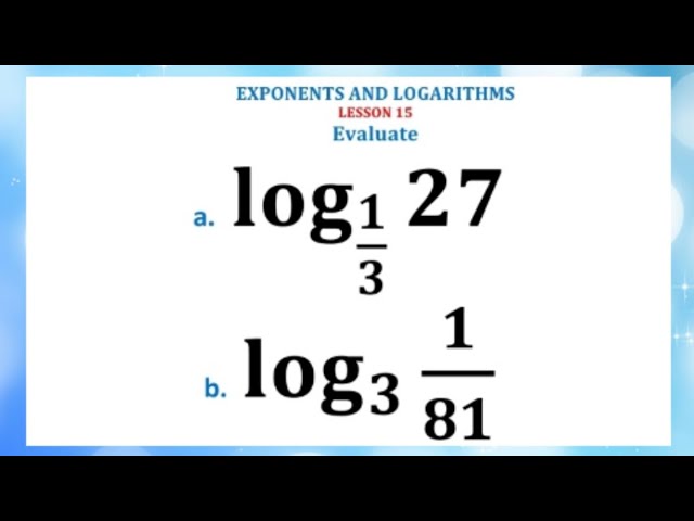 How to Evaluate Logarithms| Grade 12 CAPS Maths Paper 1 Exam Practice Problem #basicalgebra 