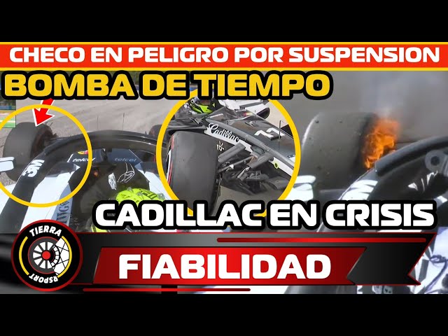 RELIABILITY CRISIS! CADILLAC PUTS CHECO PÉREZ IN DANGER, THE CAR IS A TOTAL TICKING TIME BOMB