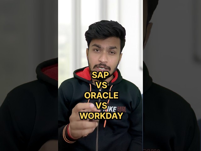 SAP vs Oracle vs Workday | Why SAP Beats Oracle & Workday? Simple Explanation #saplearning #shorts