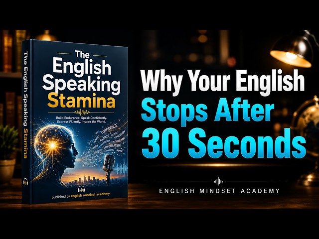Your Mind Goes Blank After 30 Seconds of English — Build Your Speaking Stamina | Full Audiobook