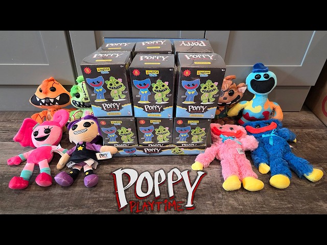 Unboxing a Case of Playtime Pals Mystery Plush from Poppy Playtime Chapter 5