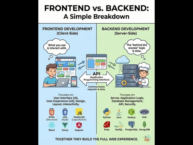 How HTML structures content, CSS Flexbox handles layout and JavaScript adds interactivity to websit