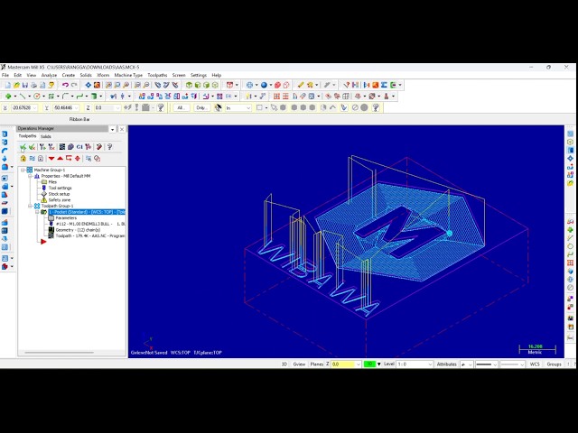 Tutorial membuat/generate G-code untuk CNC dari desain CAD