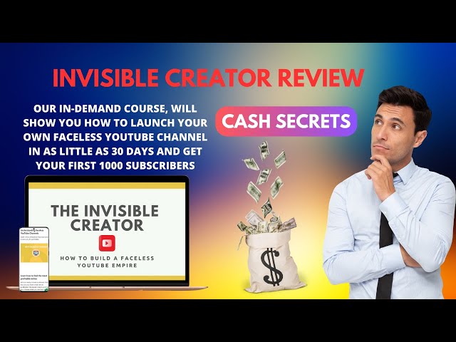 Invisible Creator Review | How to Build a Faceless YouTube Channels