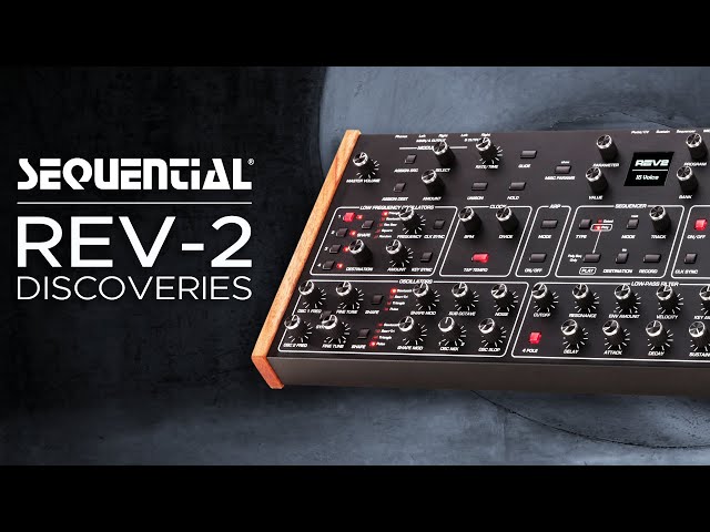 Sequential Prophet Rev-2 Demo (no talking): Presets for Ambient, Electronica and Techno
