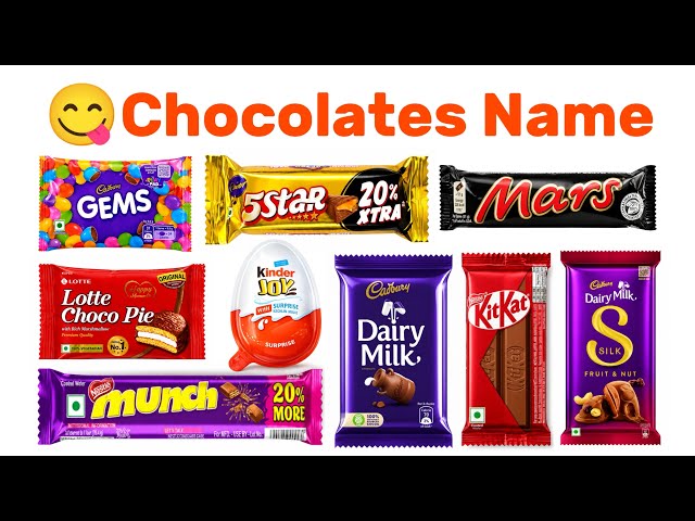 🍫 Most Famous Chocolate Names in India | Famous Chocolate Brands in India