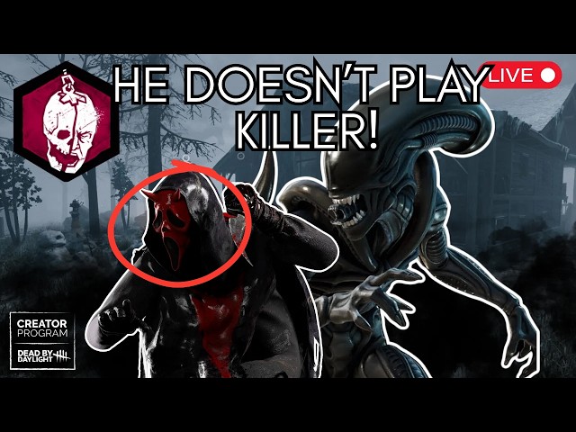 His FIRST 2v8... & He NEVER Plays Killer 💀🔪 | DBD | Live VOD @ShanaLeigh