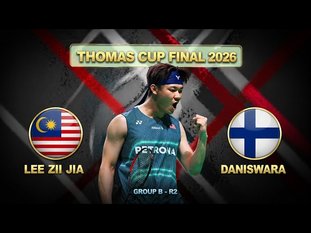 Highlight Lee Zii Jia (MAS) vs Daniswara (FINLAND) | Thomas Cup 2026