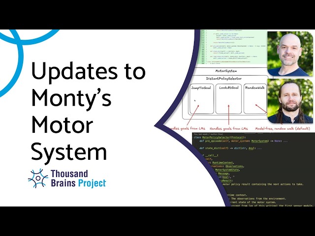 2026/05 - Updates to Monty's Motor System