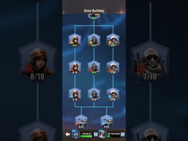 How to unlock army building research and infield research on last z