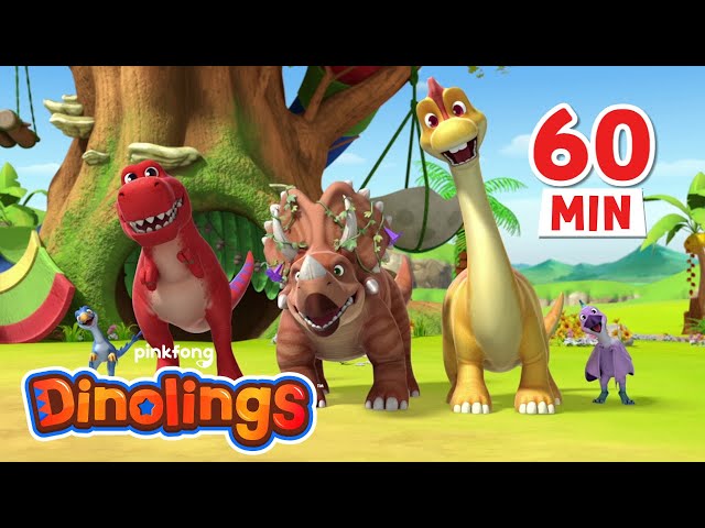 🦖🦕 Your friend Tyrannosaurus Rex + More! | Dinosaur Cartoon | Pinkfong Dinosaurs for Kids
