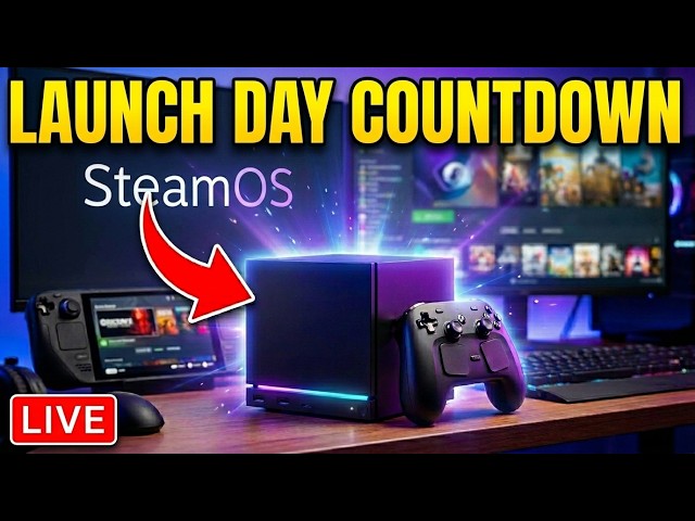 Steam Machine Release Date Countdown 🔴 LIVE Stock Tracker (Controller, Frame & Deck News)