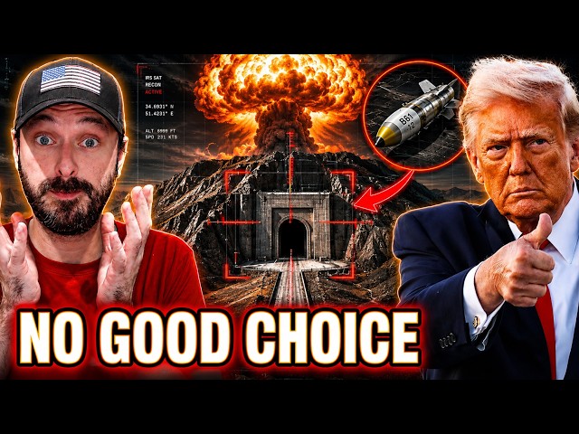 Will Trump Nuke Iran's Indestructible Secret Pickaxe Mountain?