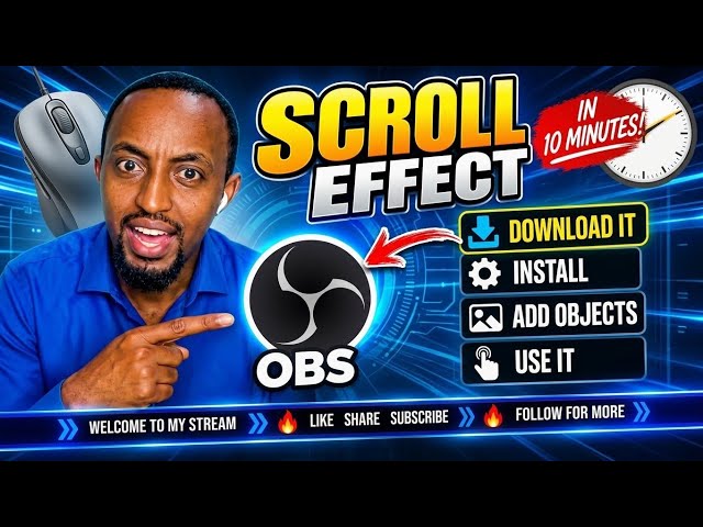  How to Add Scrolling Text in OBS Studio (Step-by-Step Tutorial)