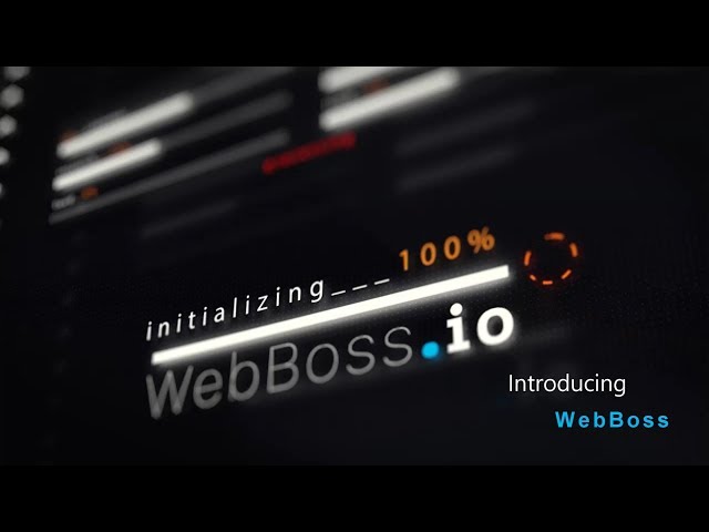 WebBoss in 90 seconds