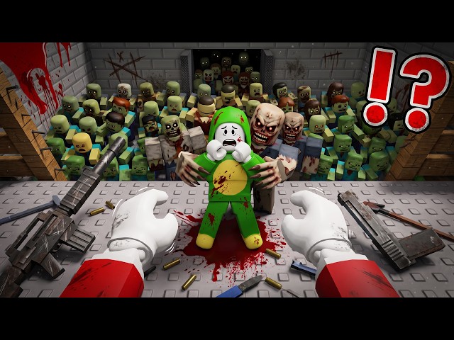JJ and Mikey in Zombie Apocalypse in Roblox - Maizen