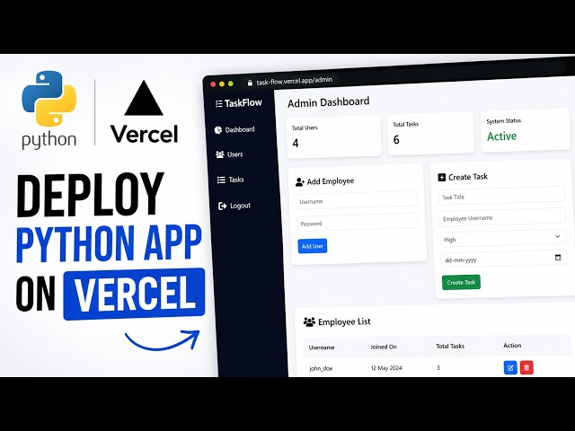 ree Python Hosting with Vercel