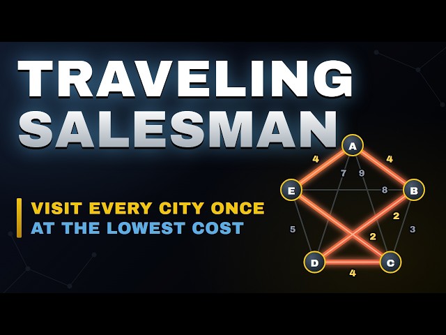 The Traveling Salesman Problem: Hardness & a 2-Approximation — Visualized in 7 Minutes