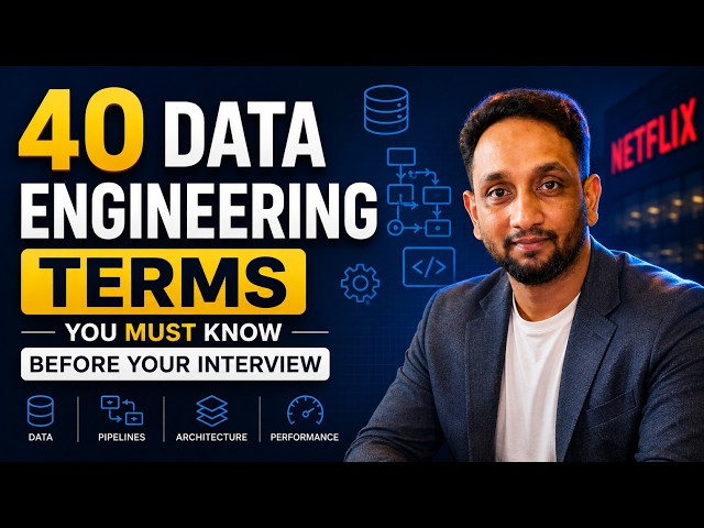 40 Data Engineering Terms You MUST Know Before Your Interview
