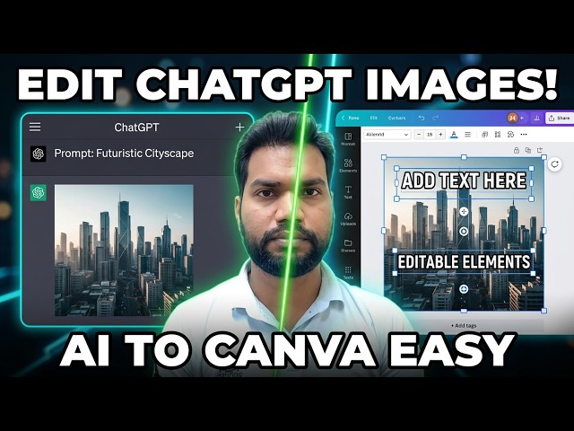 How to Edit ChatGPT AI Images in Canva | ChatGPT ka Photo Canva me Kaise Edit Kare 2026